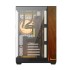 PC POWER DARK WOOD Casing With 10 FANS 